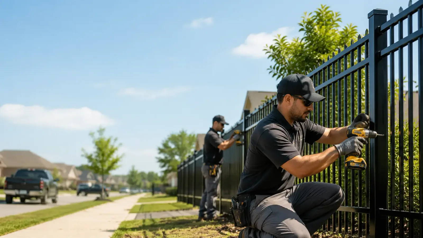 Metal Fence Installation in Blair, WI